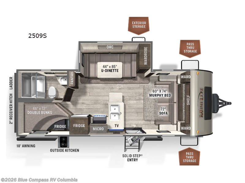 Used 2022 Forest River Rockwood Mini Lite 2509S available in Lexington, South Carolina