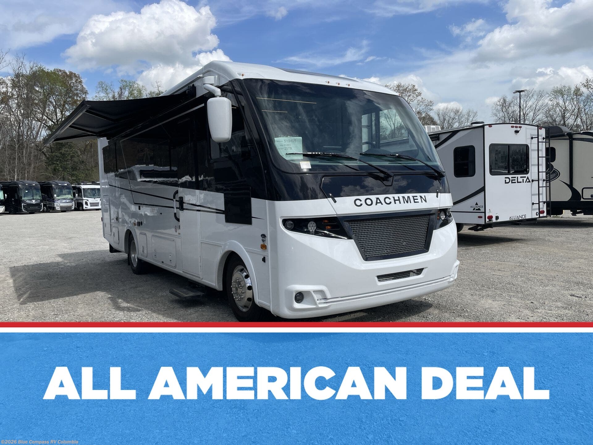 New 2026 Coachmen Euro 25TB available in Lexington, South Carolina