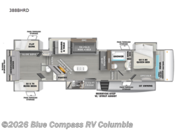 Used 2022 Forest River Sandpiper Luxury 388BHRD available in Lexington, South Carolina