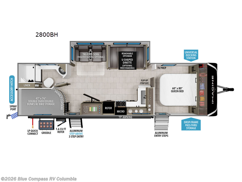 Used 2025 Grand Design Imagine 2800BH available in Lexington, South Carolina
