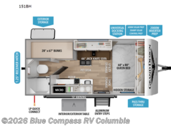 New 2027 Grand Design Transcend One 151BH available in Lexington, South Carolina