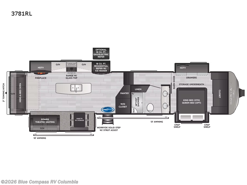 Used 2022 Keystone Montana 3781RL available in Lexington, South Carolina