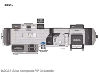 Used 2022 Keystone Montana 3781RL available in Lexington, South Carolina