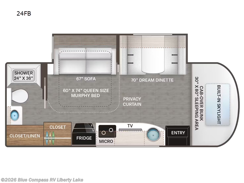 Used 2023 Thor Motor Coach Tiburon Sprinter 24FB available in Liberty Lake, Washington