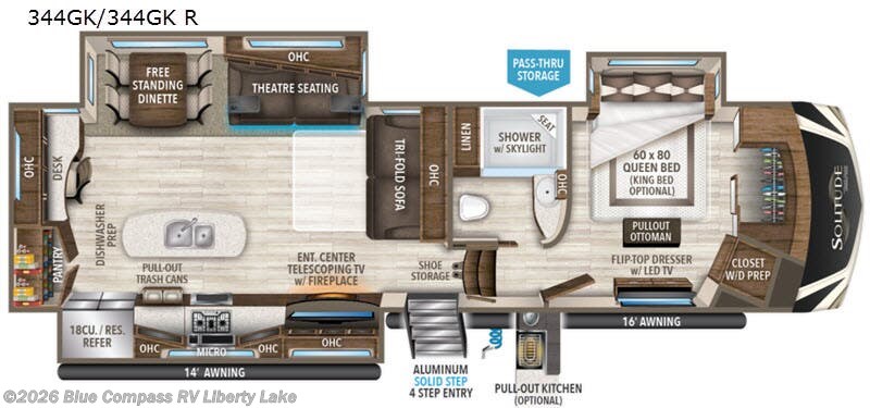 Used 2021 Grand Design Solitude 344GK available in Liberty Lake, Washington