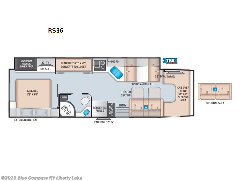 Used 2022 Thor Motor Coach Omni RS36 available in Liberty Lake, Washington