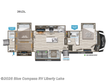 Used 2023 Grand Design Solitude 391DL available in Liberty Lake, Washington