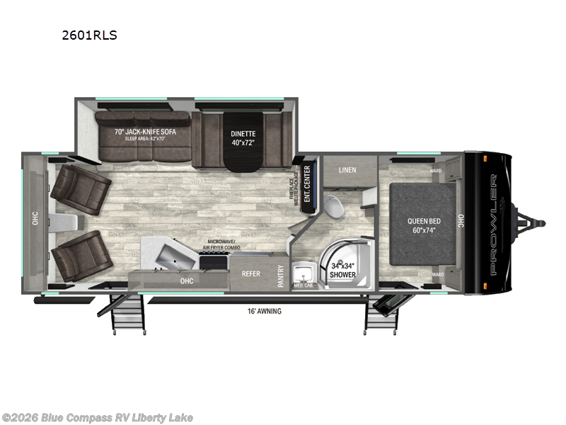 New 2027 Heartland Prowler 2601RLS available in Liberty Lake, Washington