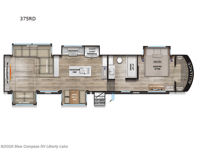 Used 2025 Alliance RV Paradigm 375RD available in Liberty Lake, Washington
