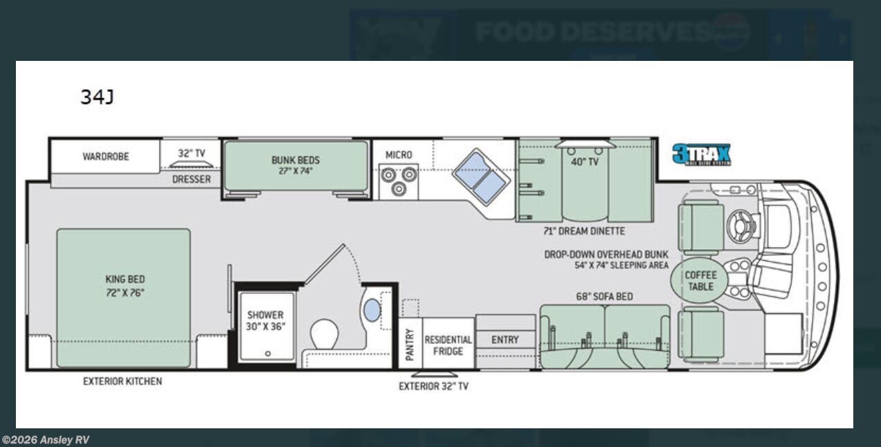 Used 2020 Thor Motor Coach Windsport 34J available in Duncansville, Pennsylvania