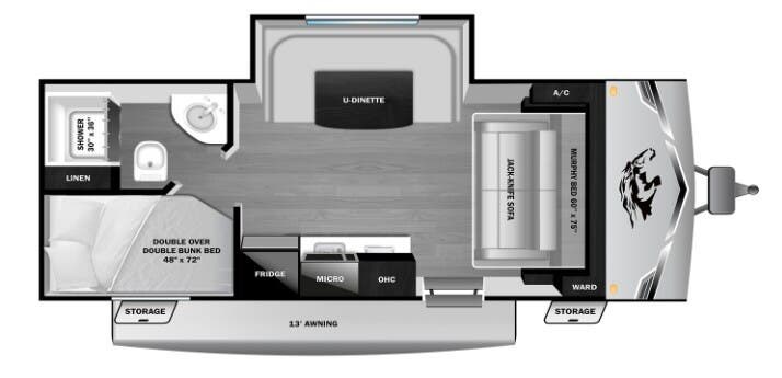 New 2026 Highland Ridge Open Range CONV COLT 18MBS available in Sanger, Texas