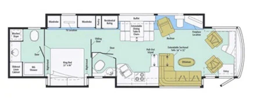 Used 2015 Itasca Ellipse ULTRA 42QL available in Sanger, Texas