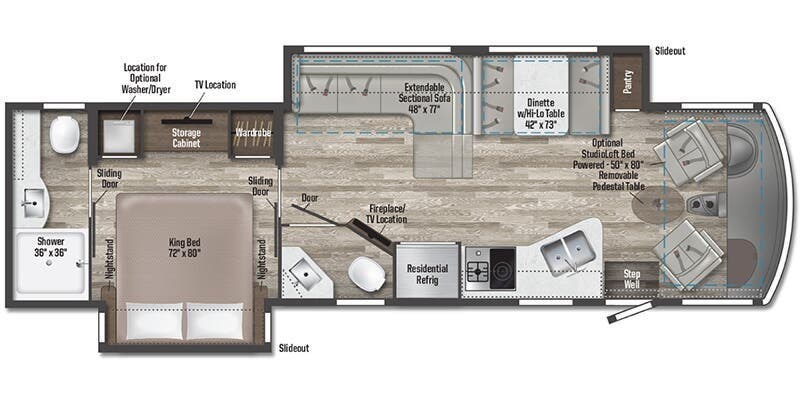 New 2025 Winnebago Adventurer 35F available in Fort Worth, Texas