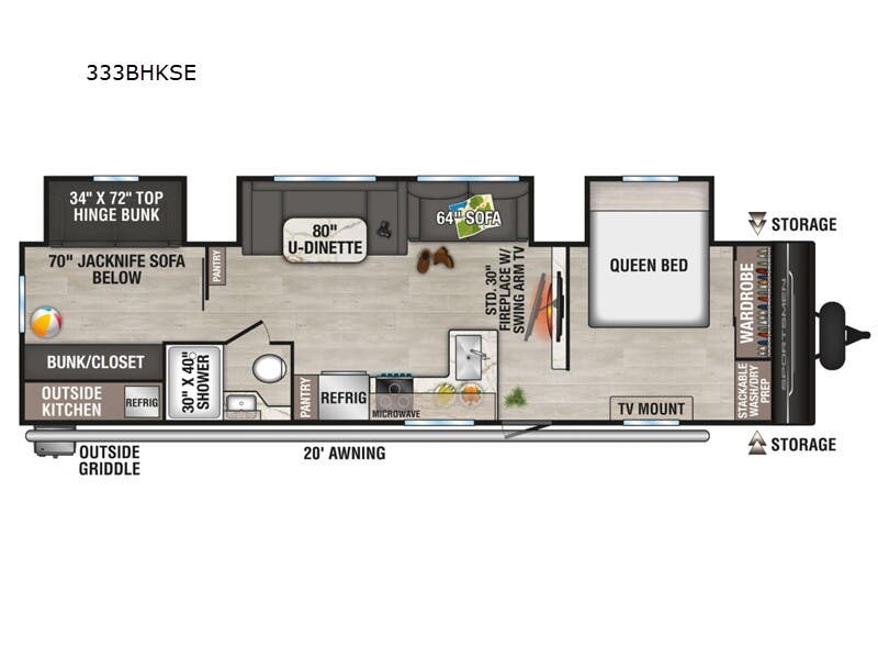 New 2027 K-Z Sportsmen 333BHK available in Fort Worth, Texas