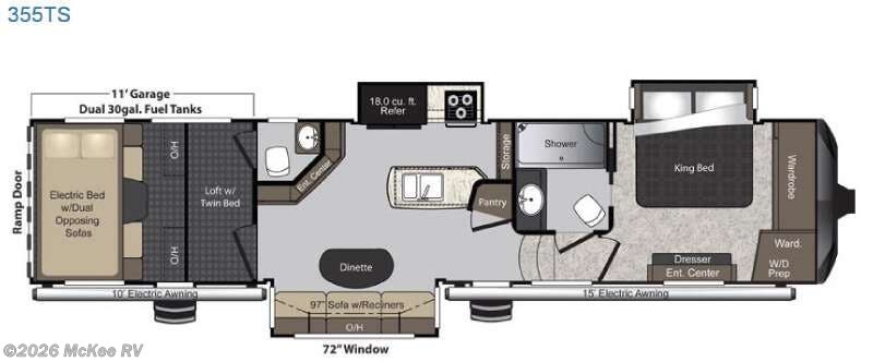 Used 2016 Keystone Raptor 355TS available in Perry, Iowa