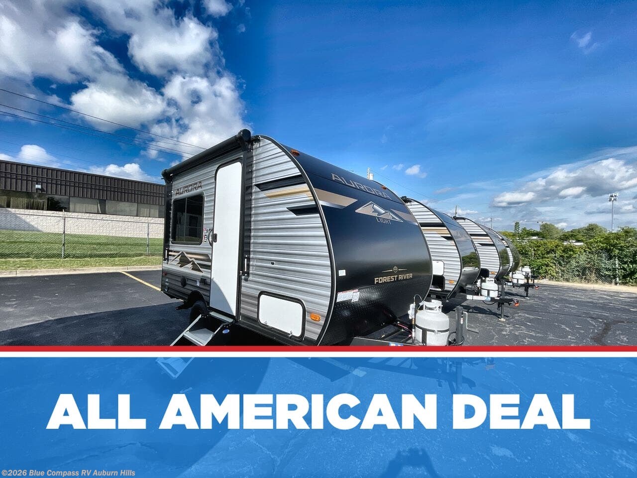 New 2026 Forest River Aurora Light 13RDX available in Auburn Hills, Michigan