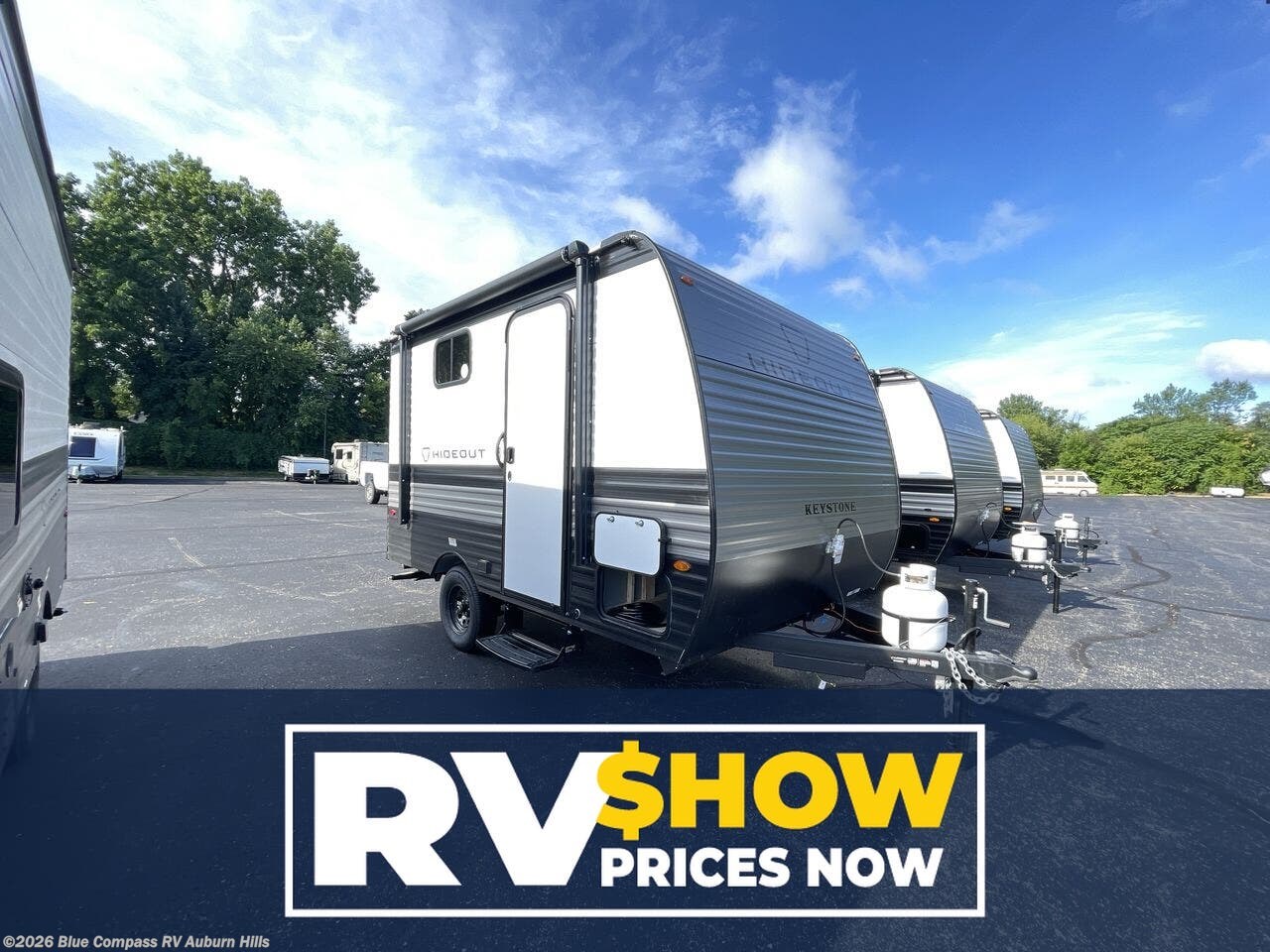 New 2026 Keystone Hideout Mini 130BH available in Auburn Hills, Michigan