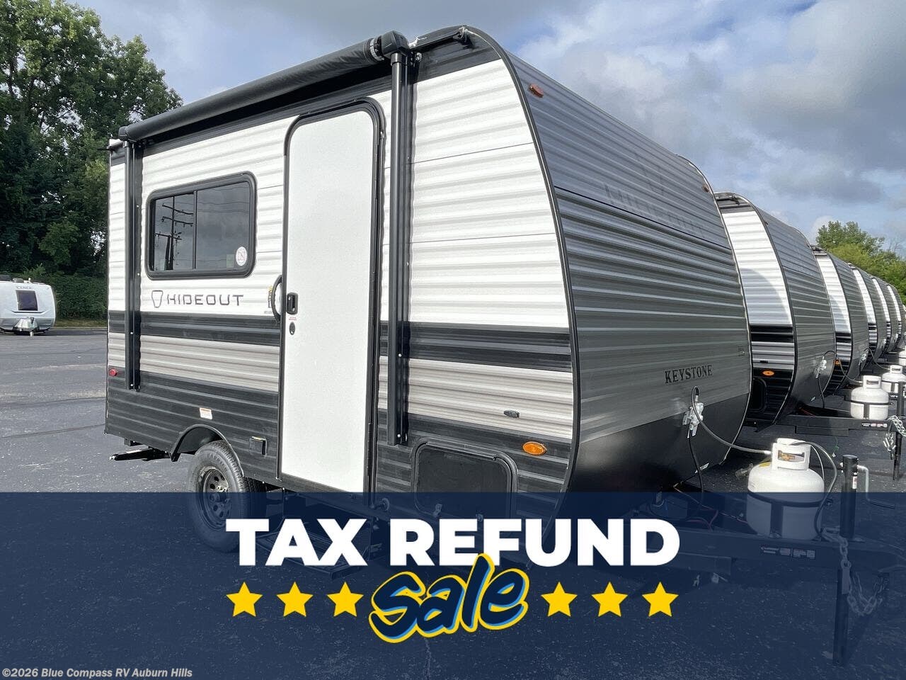 New 2026 Keystone Hideout Mini 132RD available in Auburn Hills, Michigan