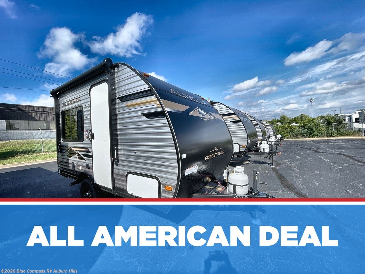 New 2026 Forest River Aurora Light 13RDX available in Auburn Hills, Michigan