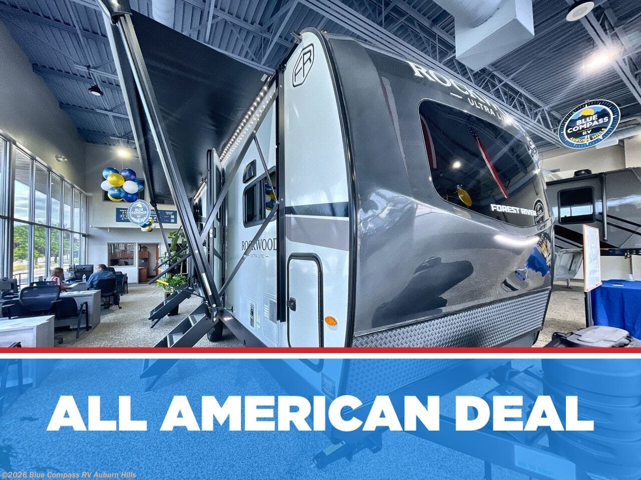New 2026 Forest River Rockwood Ultra Lite 2608BS available in Auburn Hills, Michigan