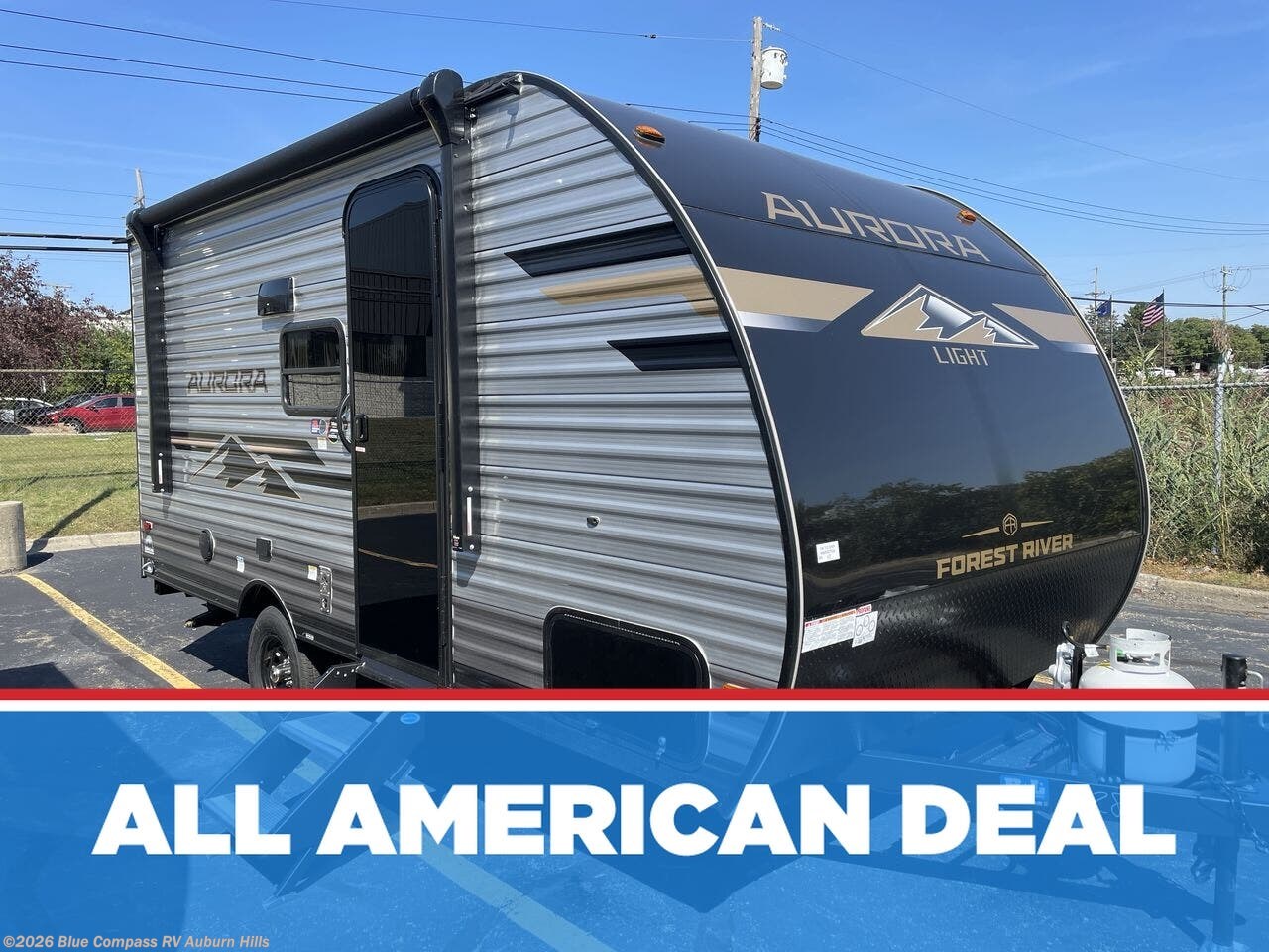 New 2026 Forest River Aurora Light 16BHX available in Auburn Hills, Michigan