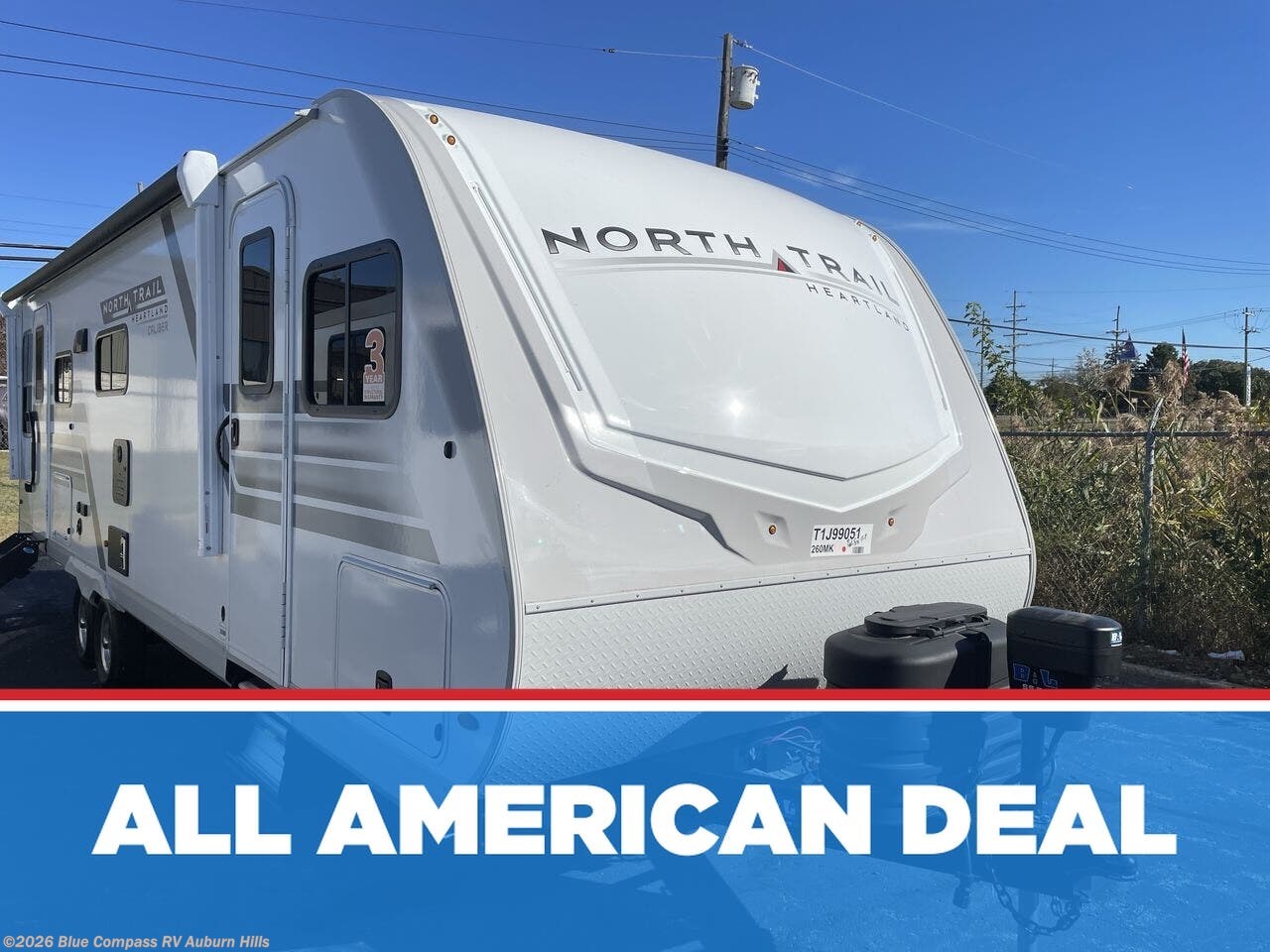 New 2026 Heartland North Trail 260MK available in Auburn Hills, Michigan