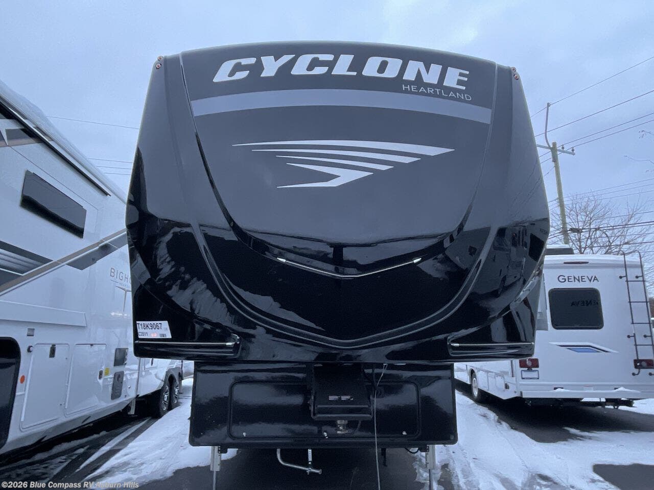 New 2026 Heartland Cyclone 3511 available in Auburn Hills, Michigan