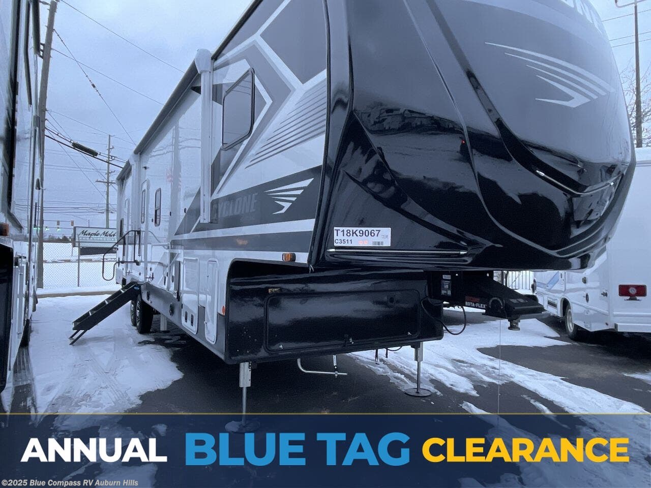 New 2026 Heartland Cyclone 3511 available in Auburn Hills, Michigan