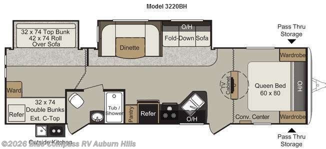 Used 2015 Keystone Passport 3220BH available in Auburn Hills, Michigan