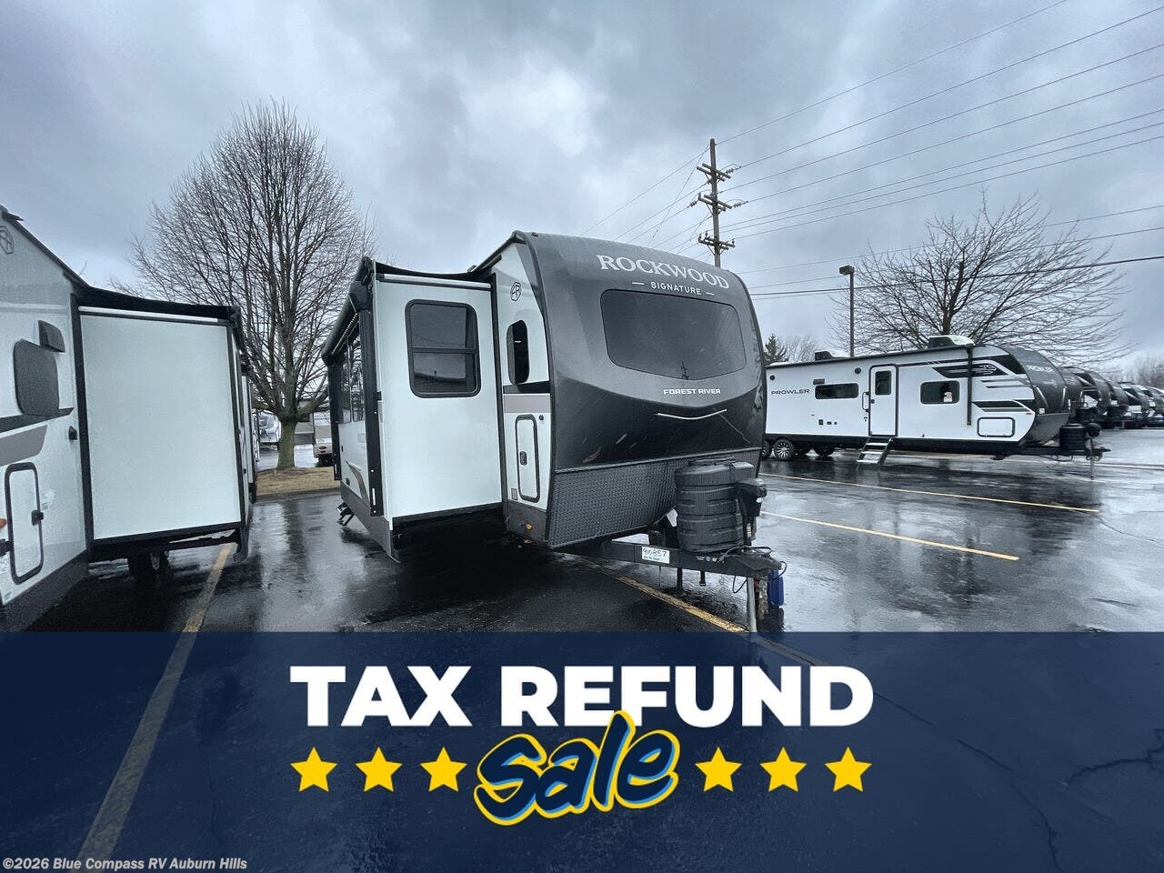 New 2026 Forest River Rockwood Signature 8339FK available in Auburn Hills, Michigan