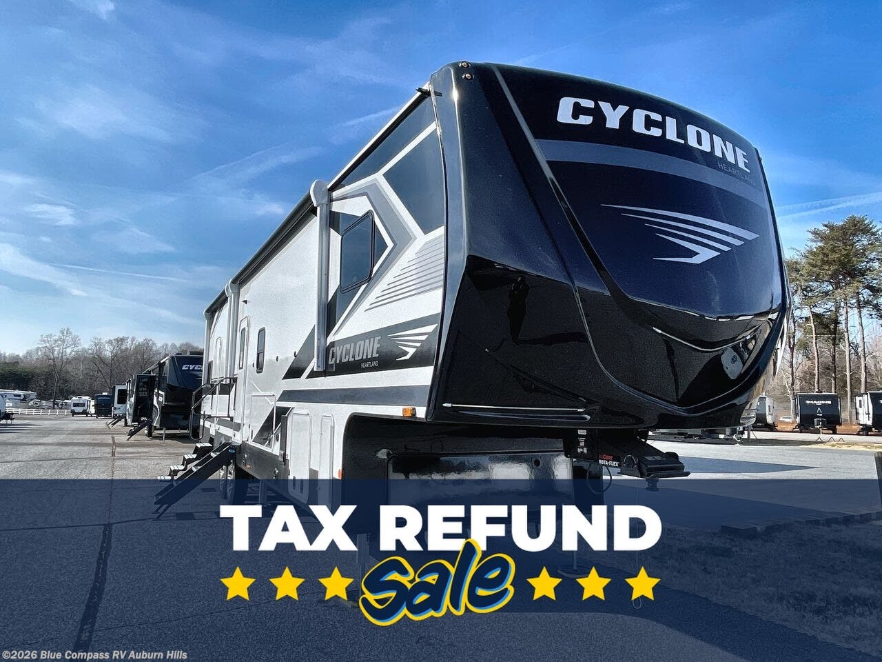 New 2026 Heartland Cyclone 3511 available in Auburn Hills, Michigan