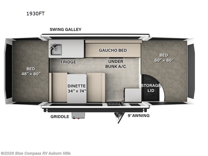 New 2026 Forest River Rockwood Freedom Series 1930FT available in Auburn Hills, Michigan