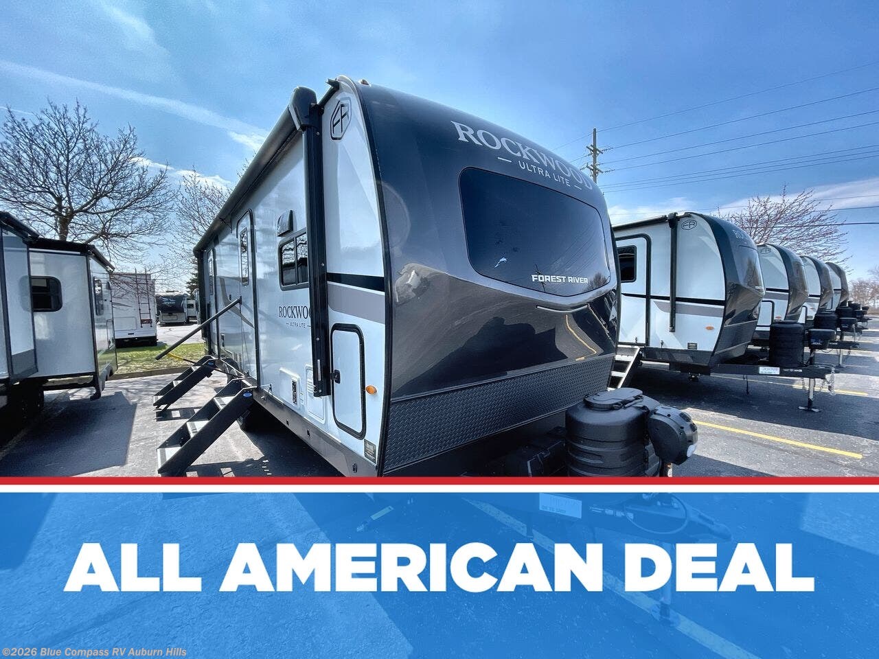 New 2026 Forest River Rockwood Ultra Lite 2608BS available in Auburn Hills, Michigan