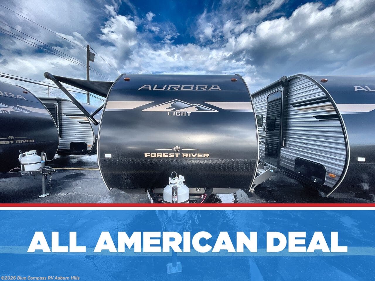 New 2026 Forest River Aurora Light 15RDX available in Auburn Hills, Michigan