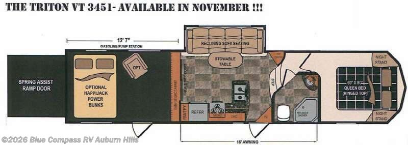Used 2016 Dutchmen Triton 3451 available in Auburn Hills, Michigan