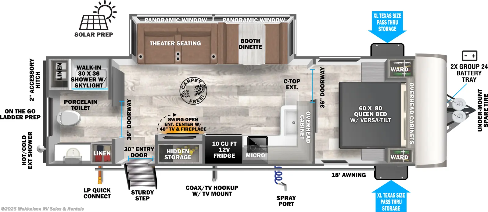 New 2026 Forest River Salem Hemisphere 25RBHL available in East Montpelier, Vermont