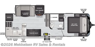 Used 2021 Keystone Passport 2704RK available in East Montpelier, Vermont