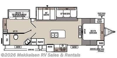 Used 2015 Forest River Rockwood ULTRALITE 2910TS available in East Montpelier, Vermont