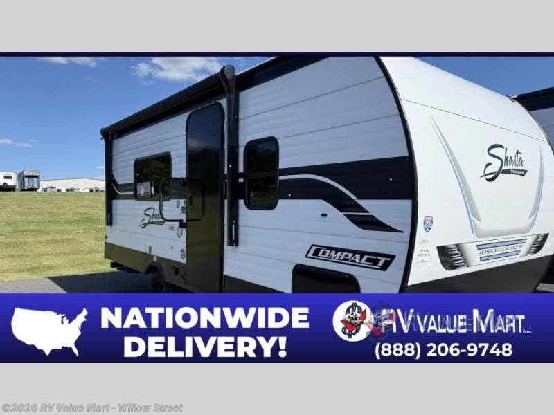 New 2026 Shasta Compact 18FQ available in Willow Street, Pennsylvania