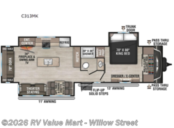 New 2026 K-Z Connect C313MK available in Willow Street, Pennsylvania