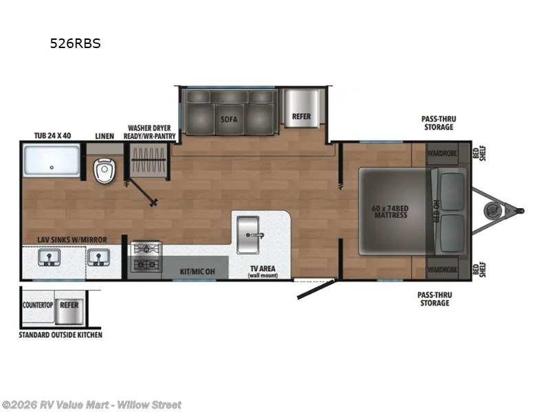 New 2026 Shasta I-5 Edition 526RBS available in Willow Street, Pennsylvania