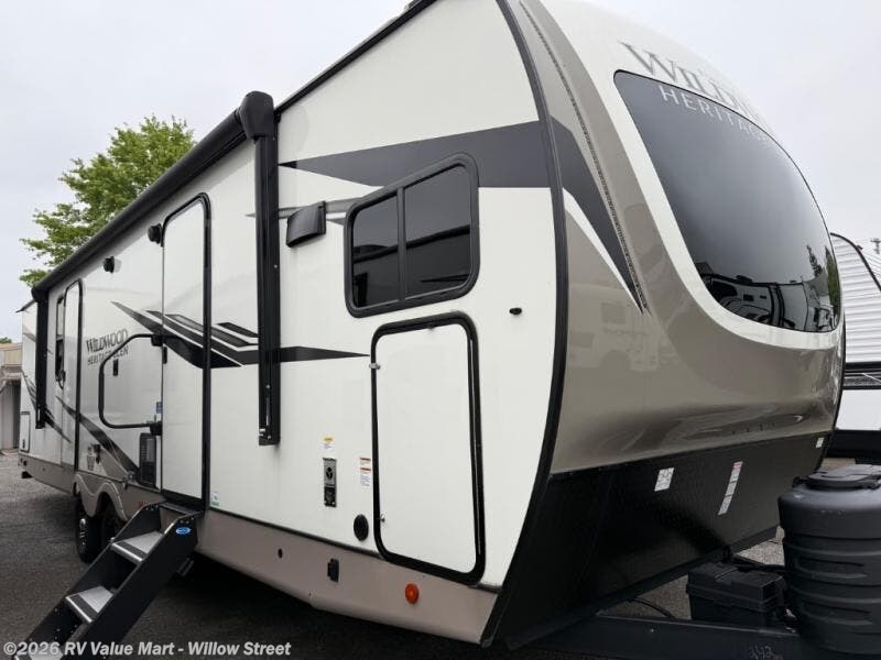 Used 2023 Forest River Wildwood Heritage Glen 270FKS available in Willow Street, Pennsylvania
