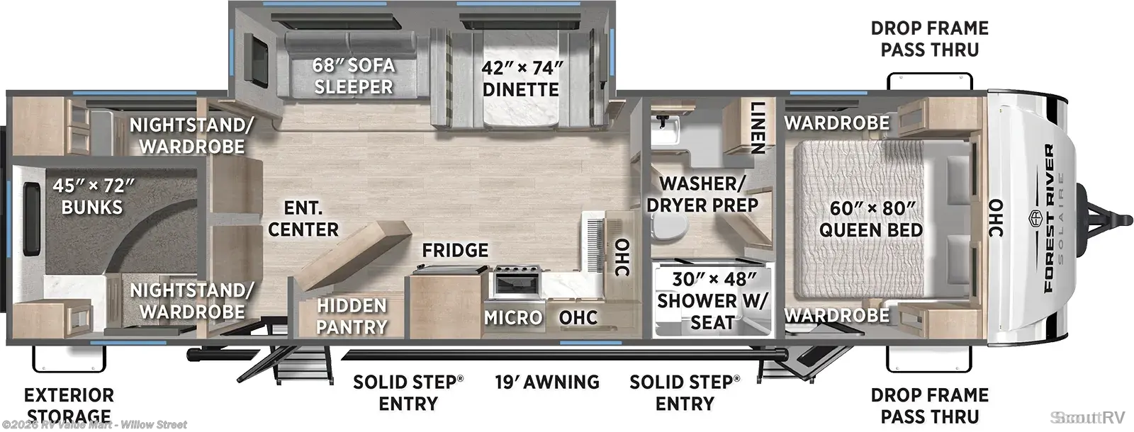 New 2027 Forest River Puma Tracks 3150TBSS available in Willow Street, Pennsylvania