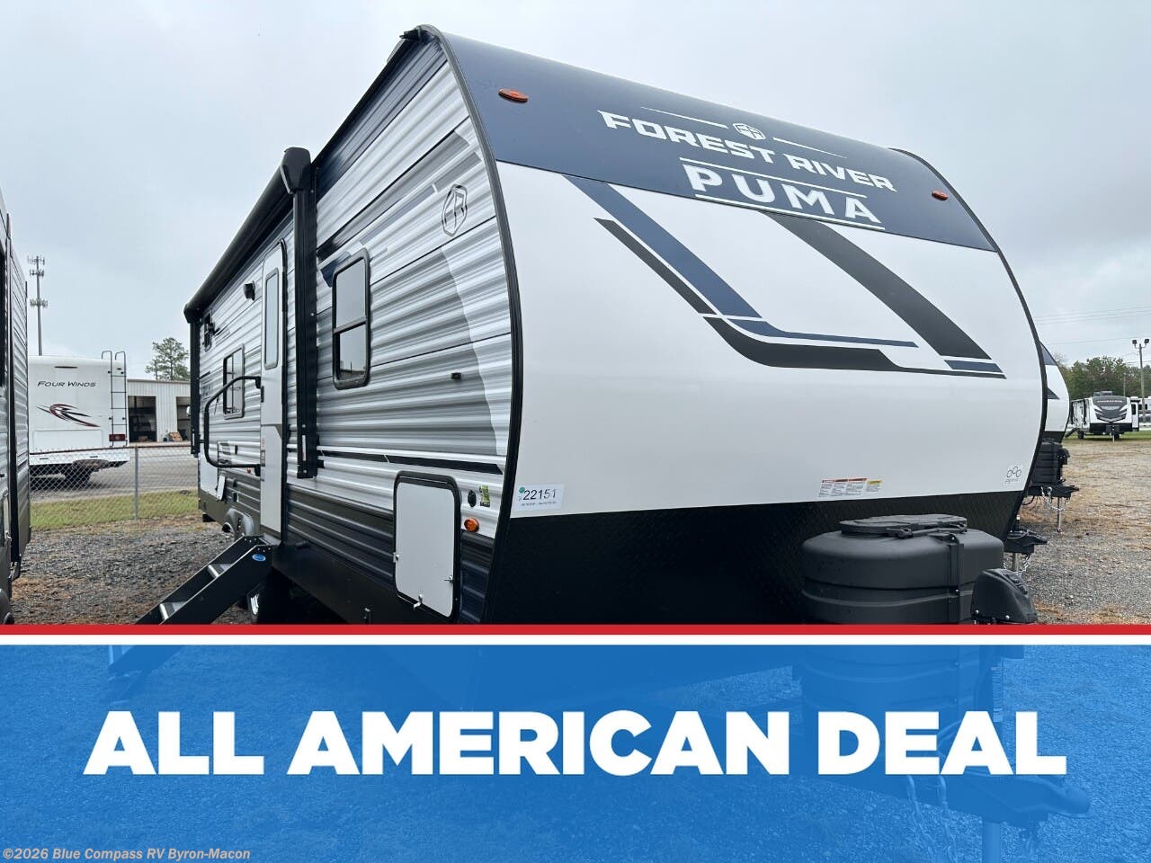 New 2026 Forest River Puma 25BHS available in Byron, Georgia