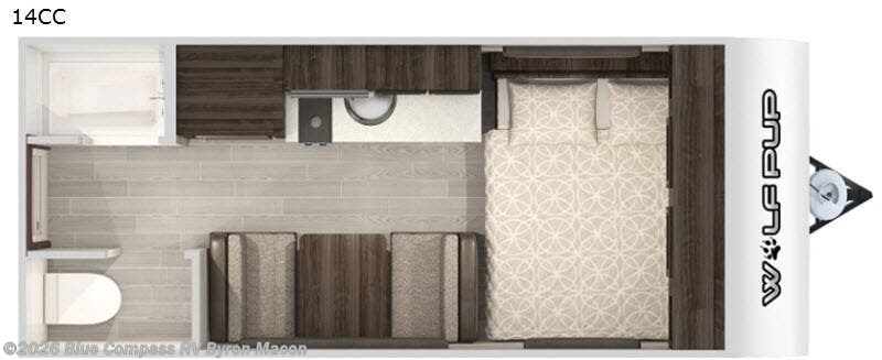 Used 2020 Forest River Cherokee Wolf Pup 14CC available in Byron, Georgia