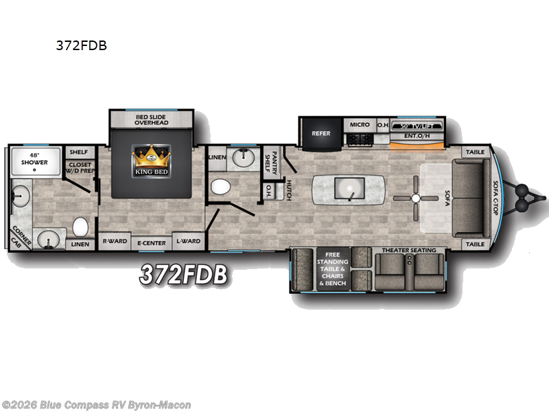 New 2026 CrossRoads Hampton 372FDB available in Byron, Georgia