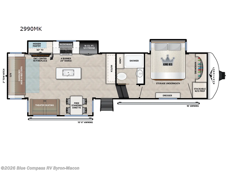 Used 2026 East to West Blackthorn 2990MK available in Byron, Georgia