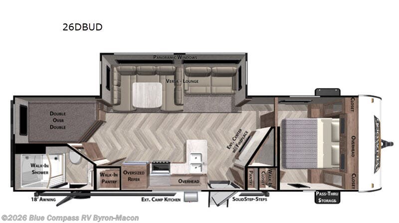 Used 2020 Forest River Wildwood 26DBUD available in Byron, Georgia