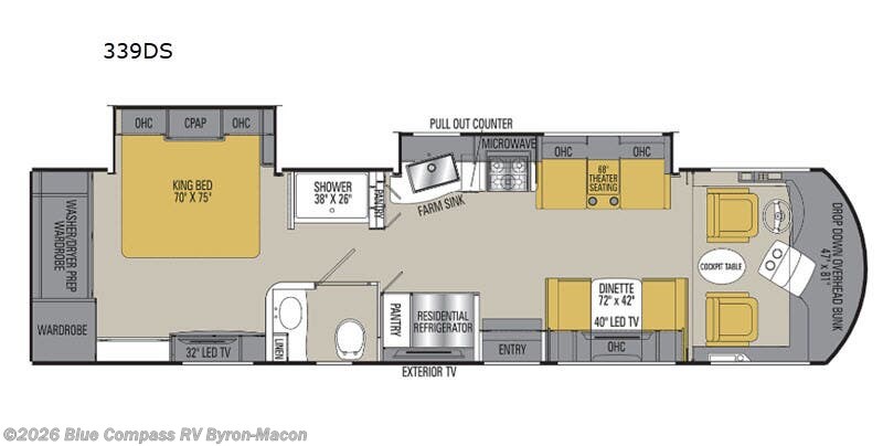 Used 2019 Coachmen Sportscoach SRS RD 339DS available in Byron, Georgia