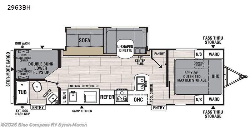 Used 2020 Coachmen Northern Spirit Ultra Lite 2963BH available in Byron, Georgia